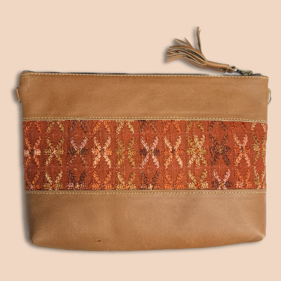 Huipil Crossbody Clutch