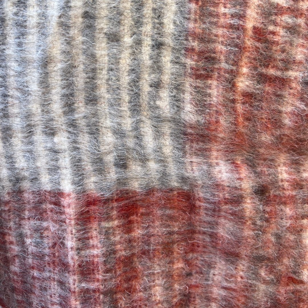 Heirloom Wool Momo Blanket | Cozy, Hot Spring-Felted Throw Handcrafted by Mayan Artisans