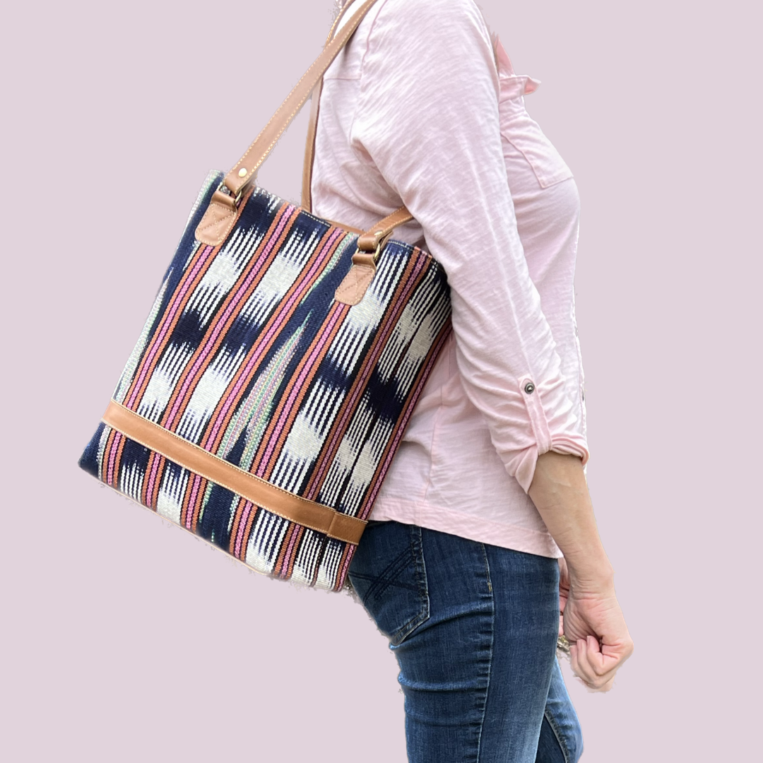 Structured canvas online bag