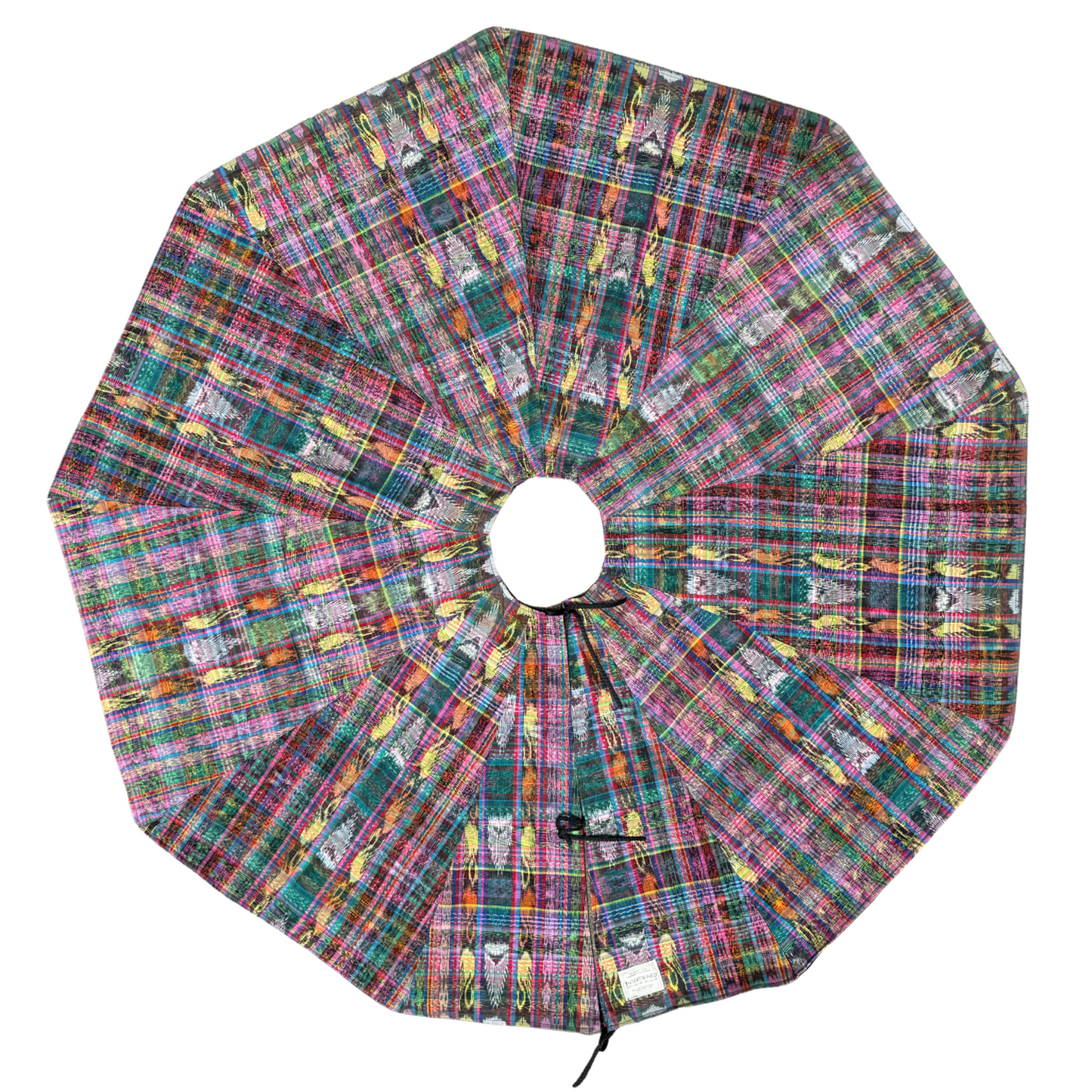 Handwoven Christmas Tree Skirt