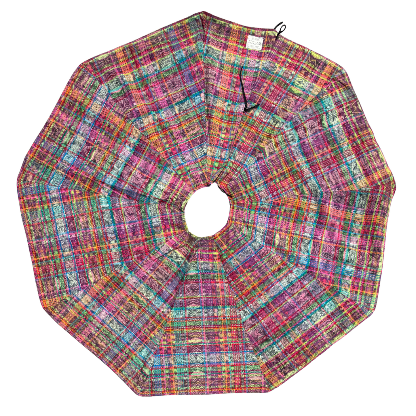 Handwoven Christmas Tree Skirt