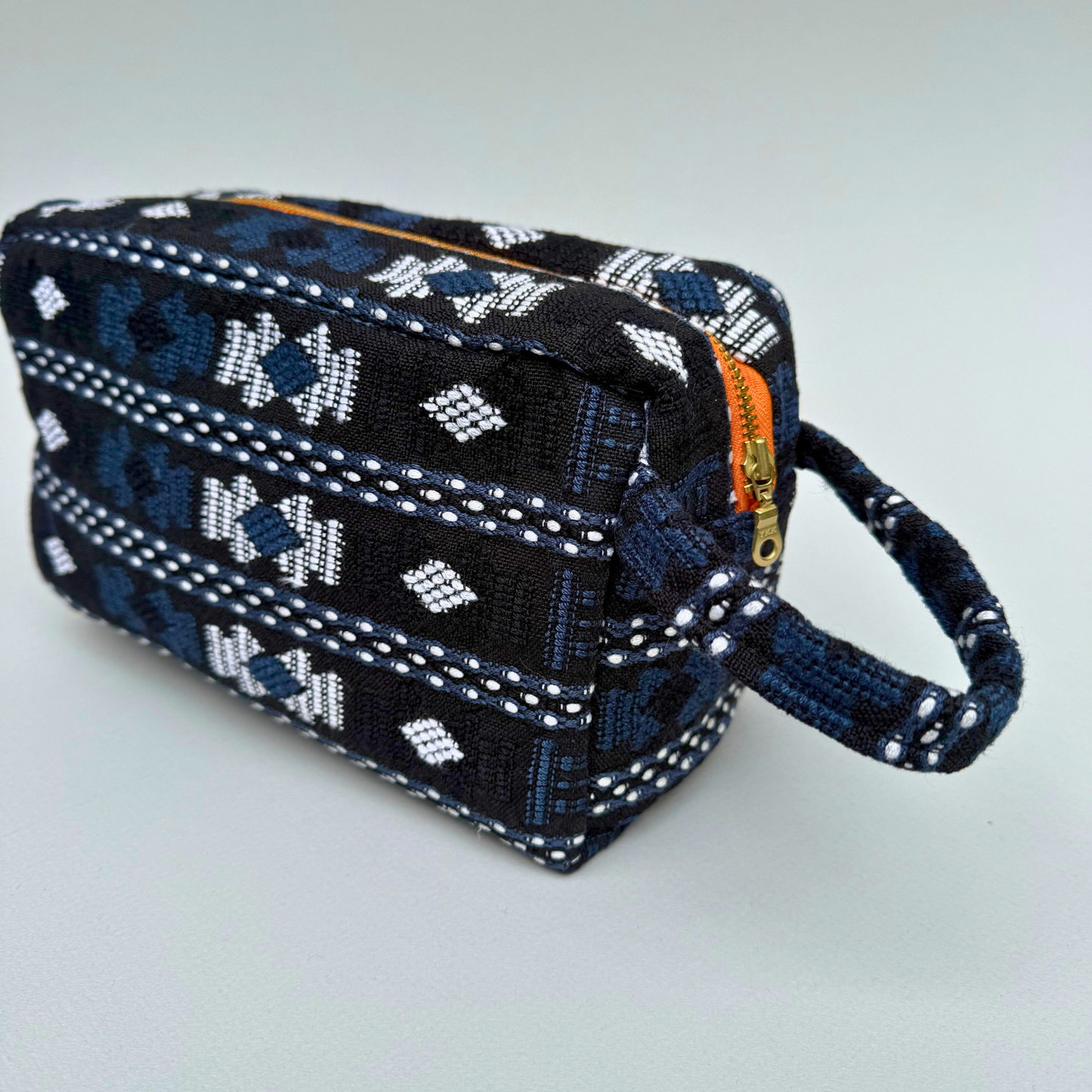 Handwoven (and Spill Proof) Cosmetic Travel Bag