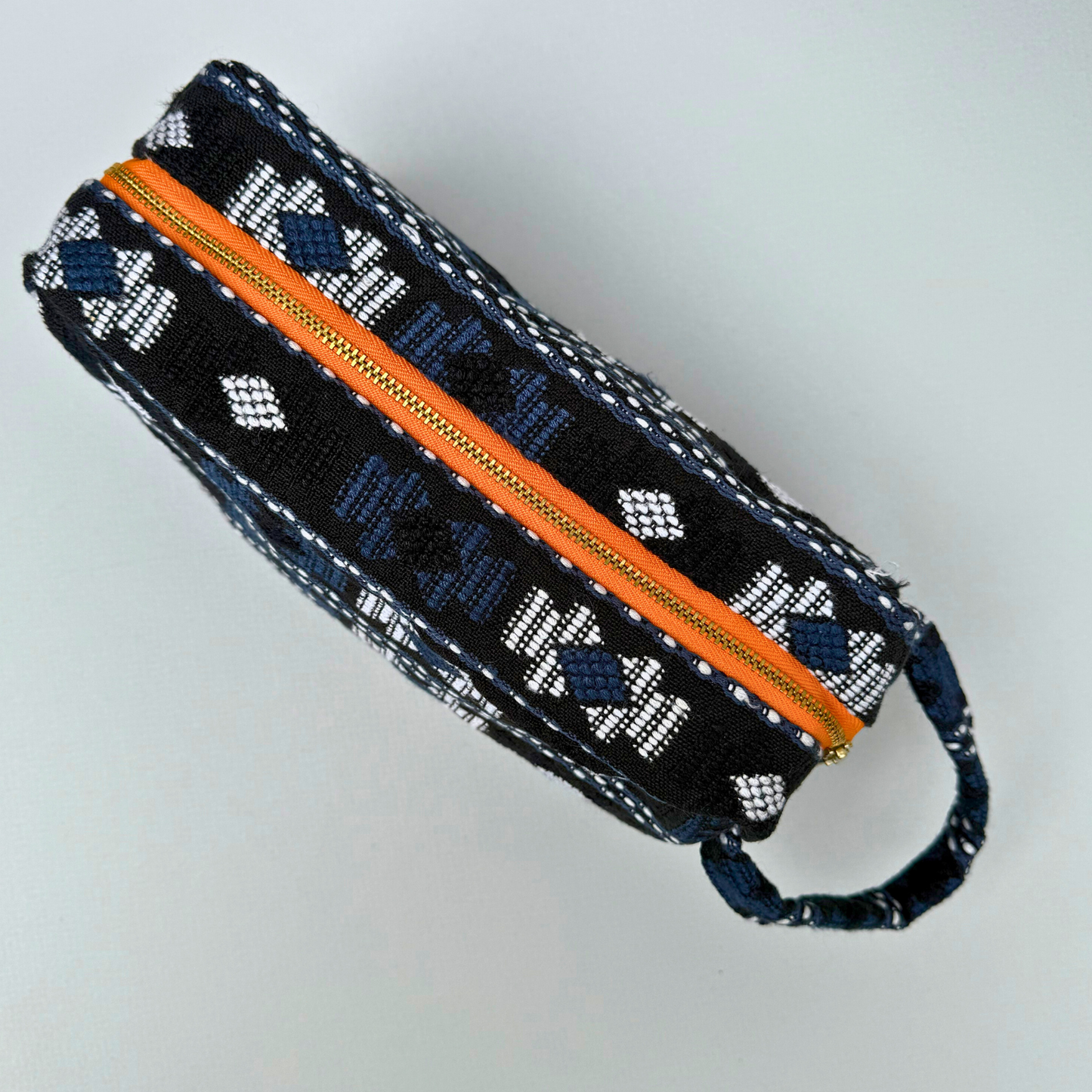Handwoven (and Spill Proof) Cosmetic Travel Bag