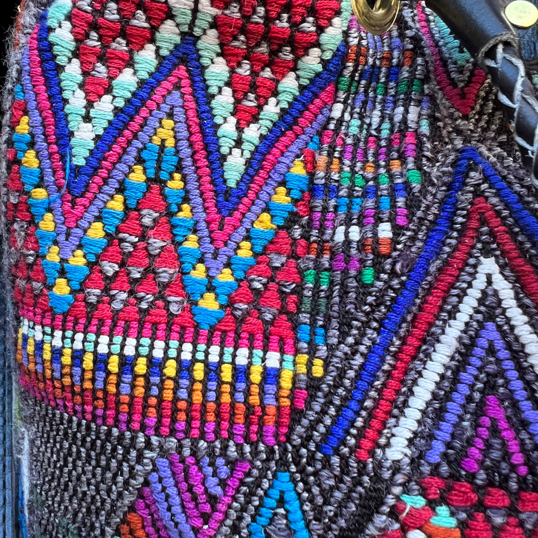 Small Huipil Bucket Bag