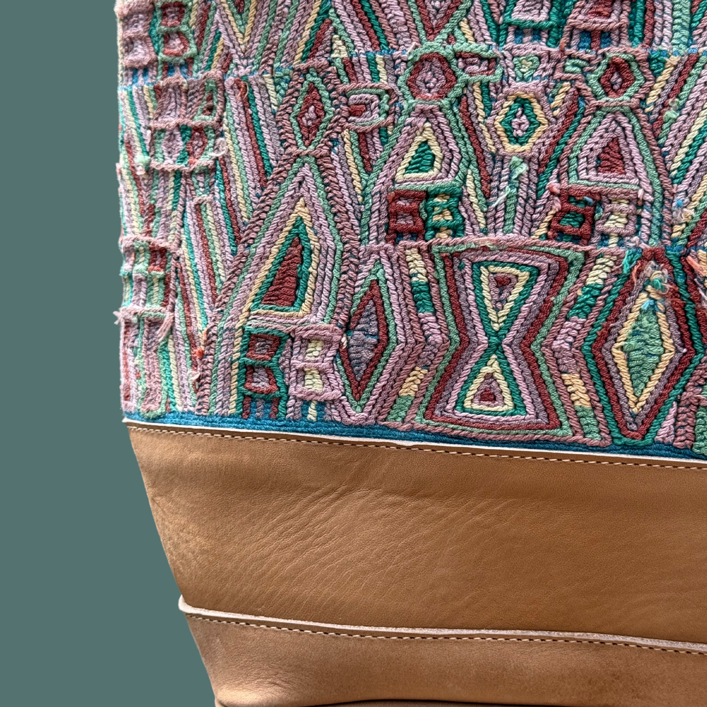 Huipil Bucket Bag