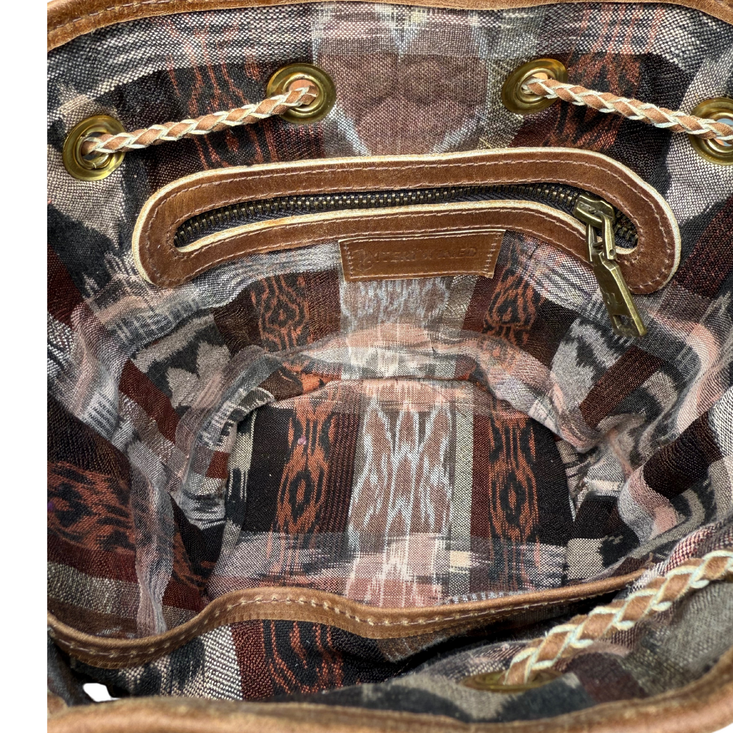 Small Huipil Bucket Bag