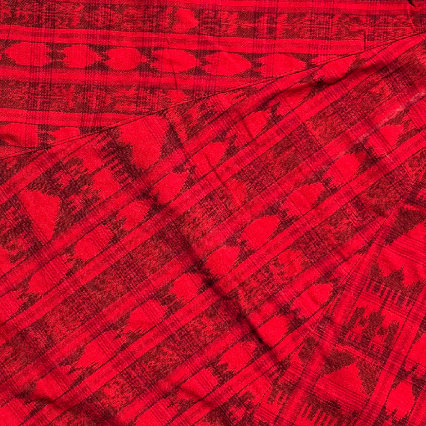 Handwoven Christmas Tree Skirt