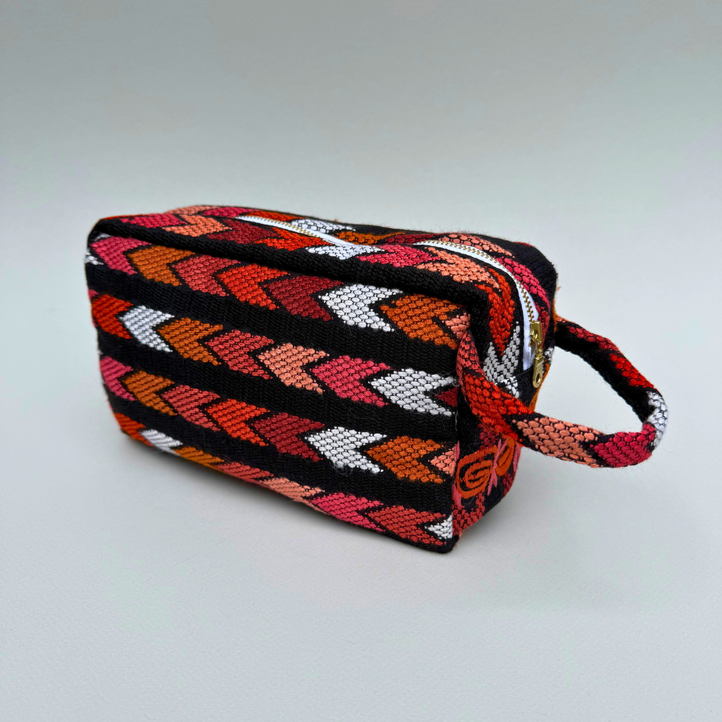 Handwoven (and Spill Proof) Cosmetic Travel Bag