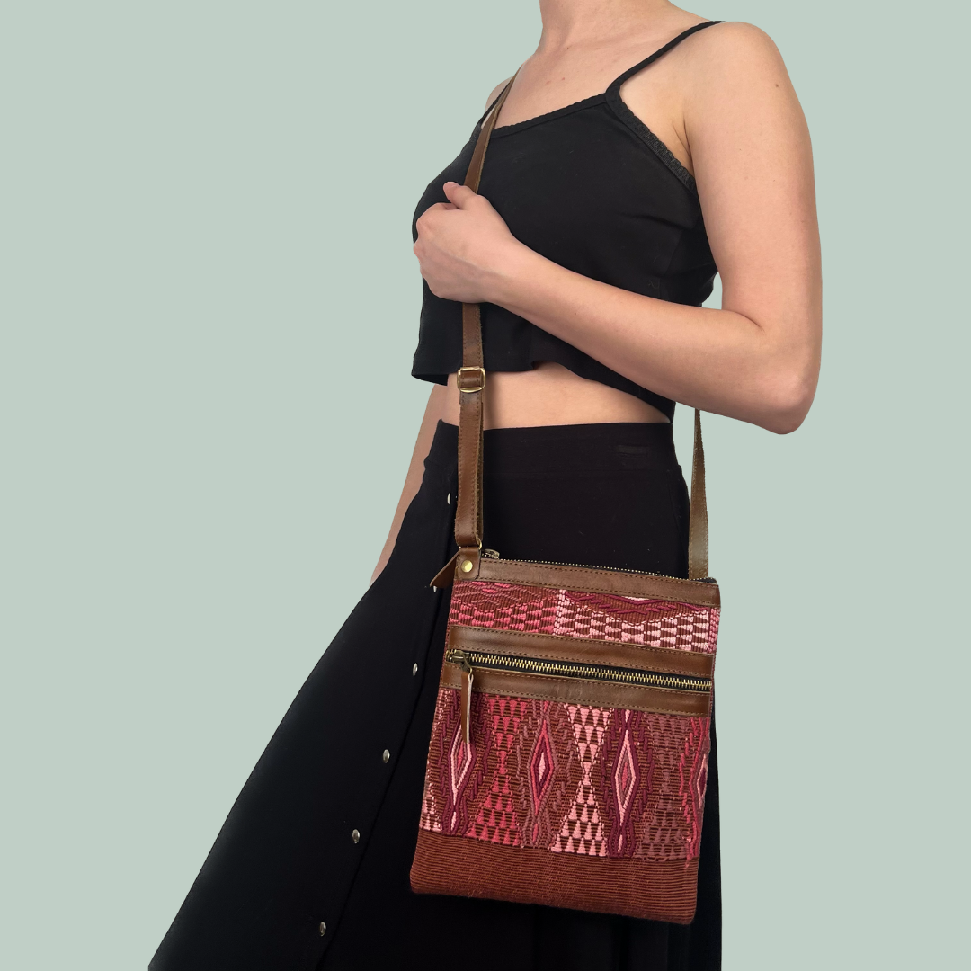Huipil 2-Pocket Crossbody (Multiple Colors Available)