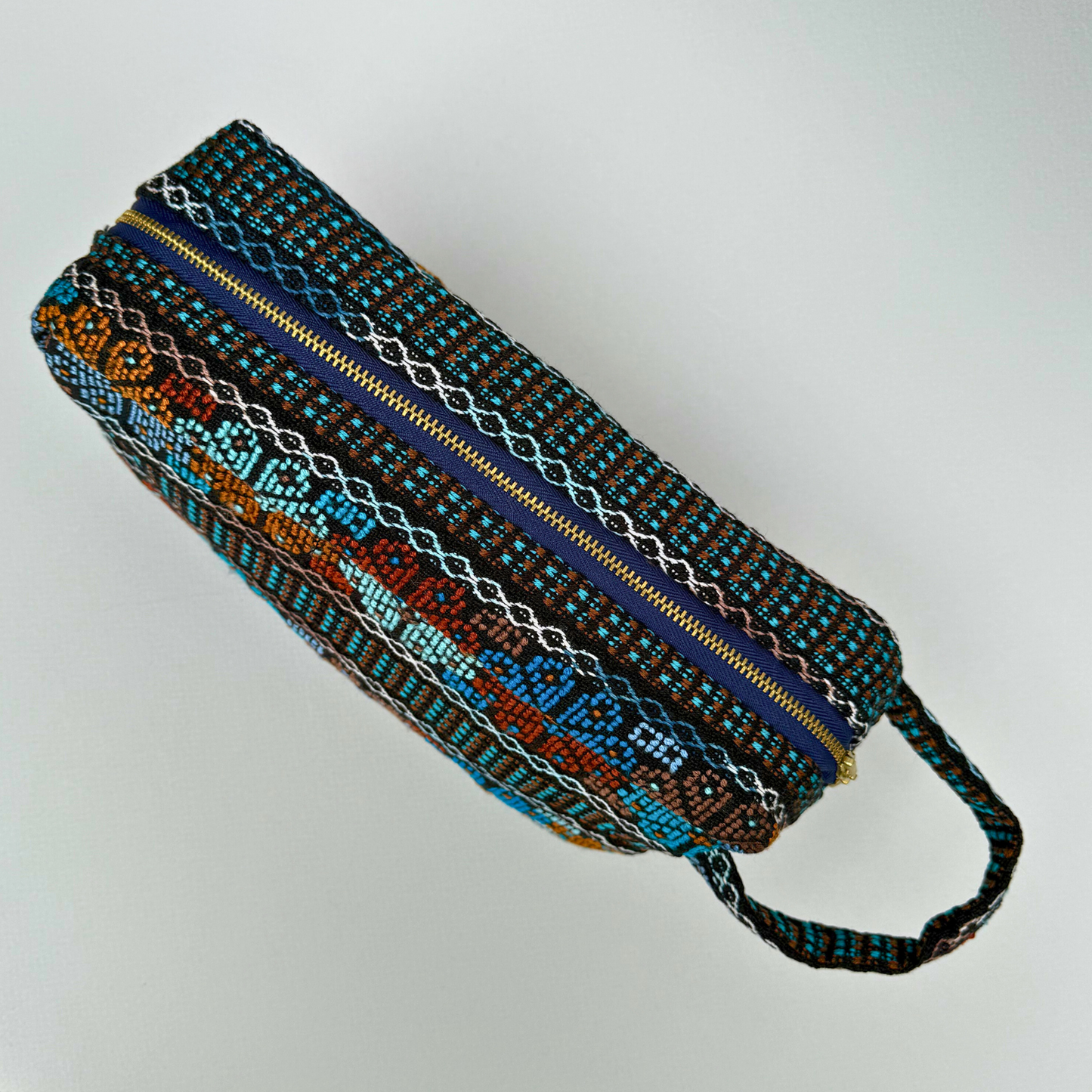 Handwoven (and Spill Proof) Cosmetic Travel Bag