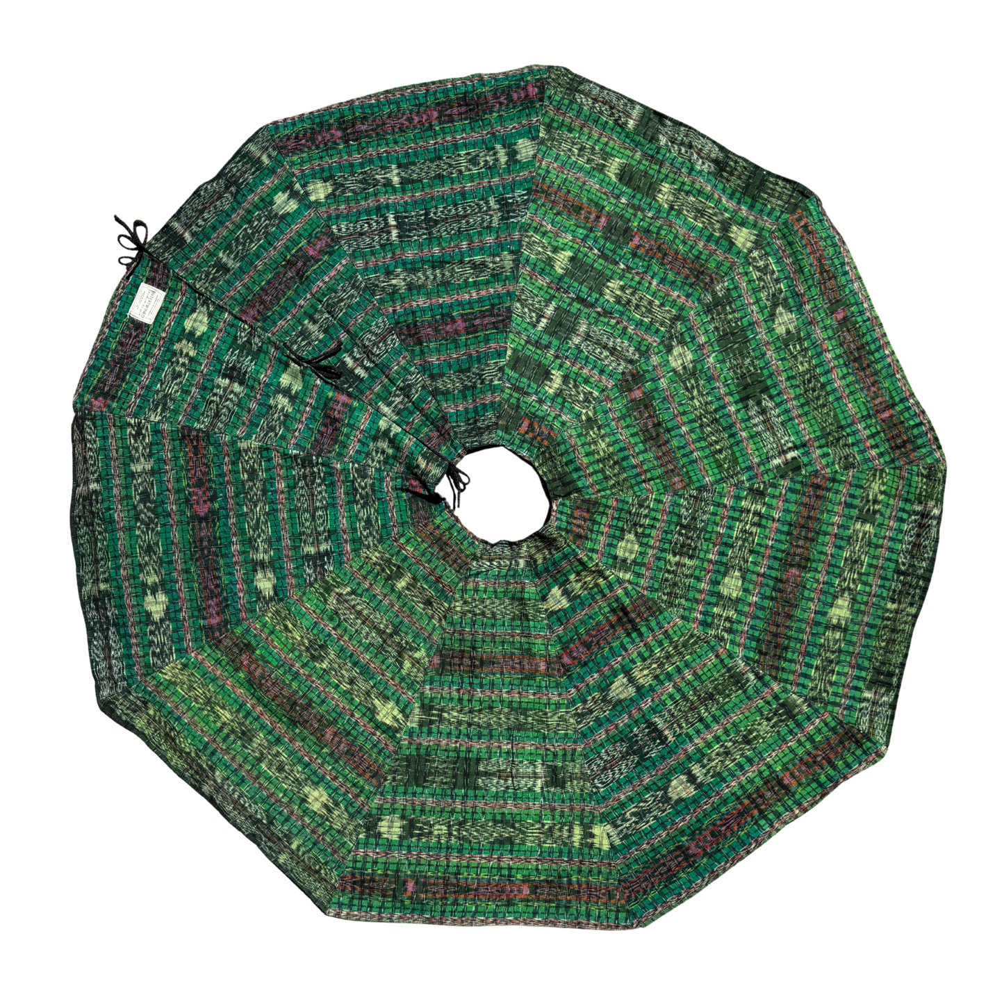 Handwoven Christmas Tree Skirt