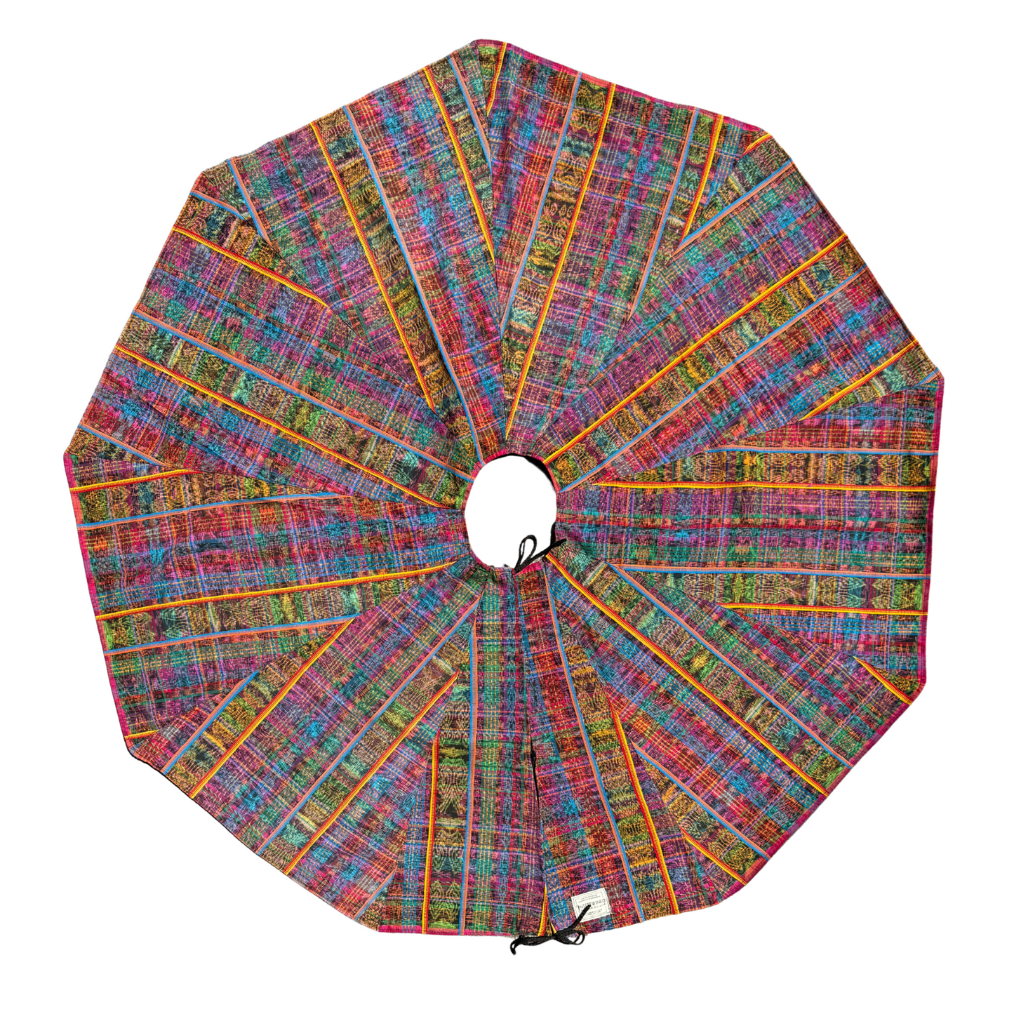 Handwoven Christmas Tree Skirt