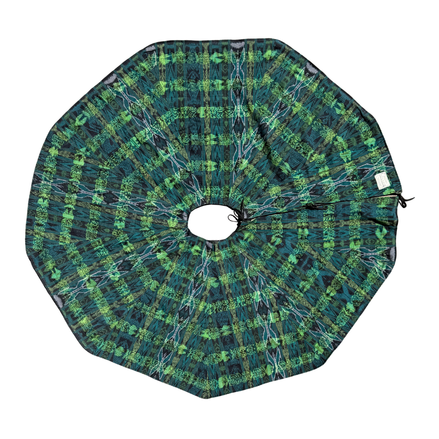 Handwoven Christmas Tree Skirt