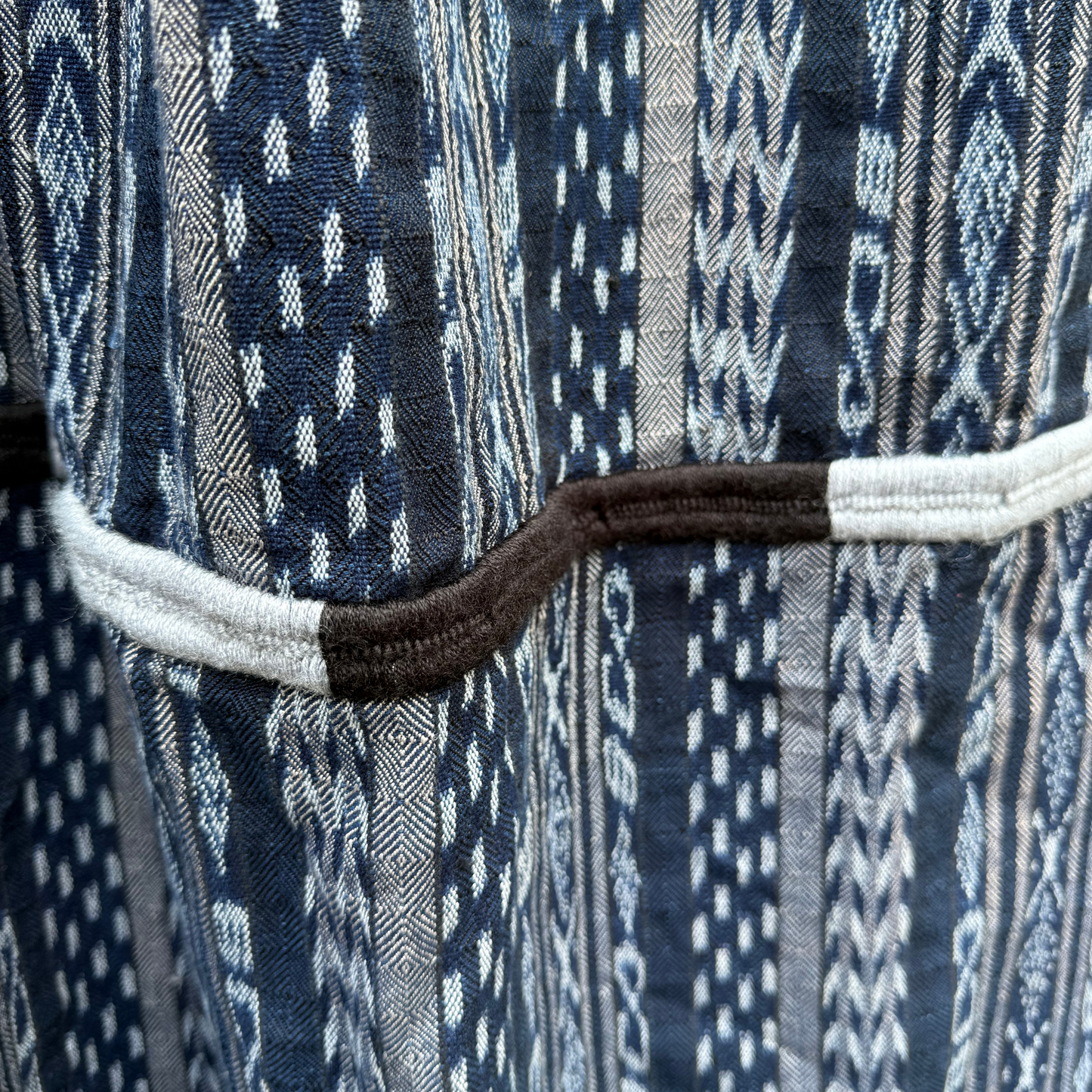 Indigo Cotton Corte Blanket