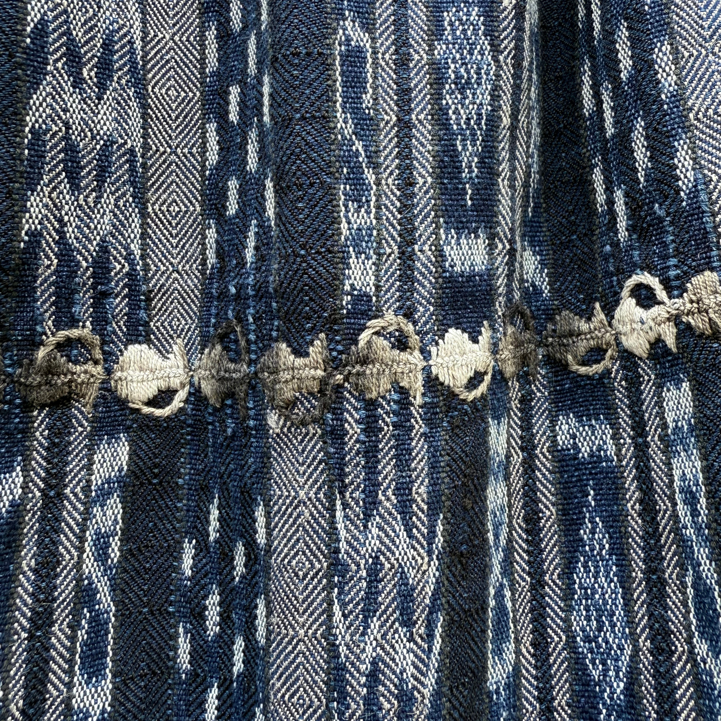 Indigo Cotton Corte Blanket