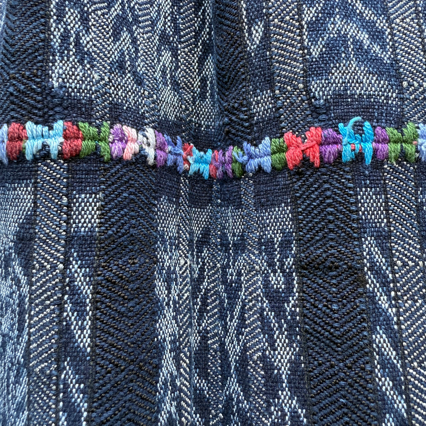 Indigo Cotton Corte Blanket