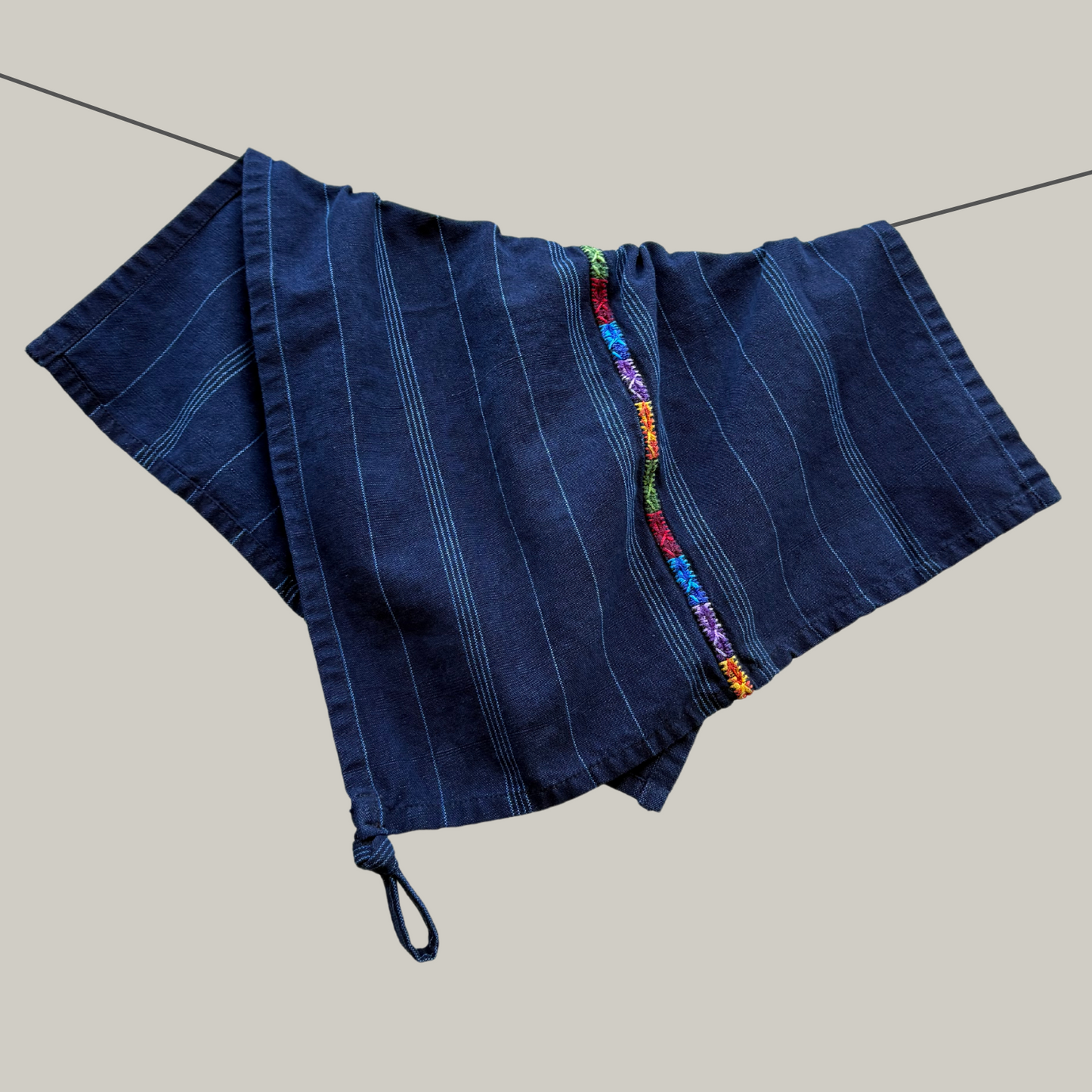 Indigo Cotton Handwoven Kitchen Towel (More Colors Available)