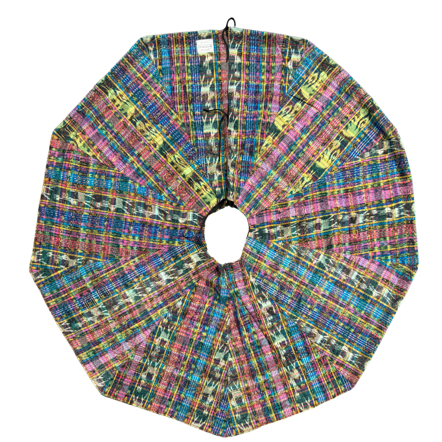 Handwoven Christmas Tree Skirt