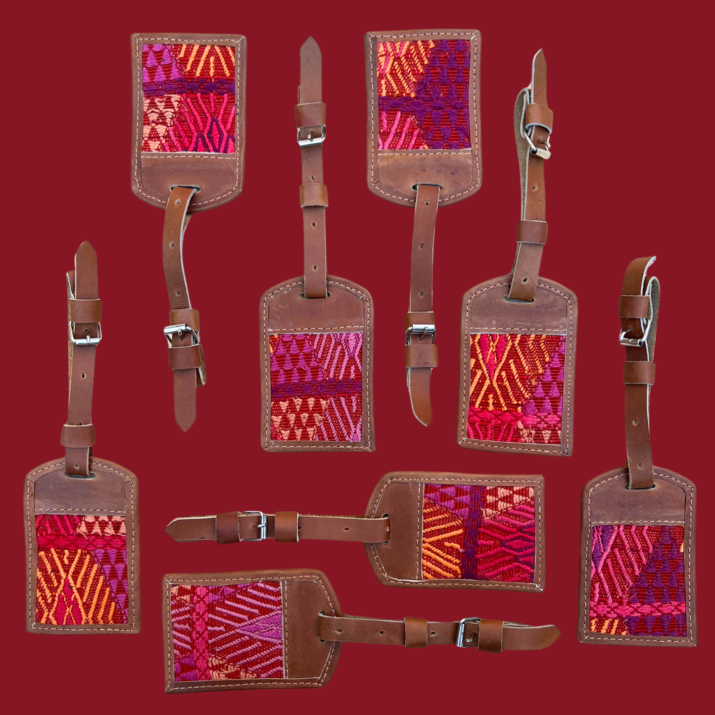 Huipil Luggage Tag