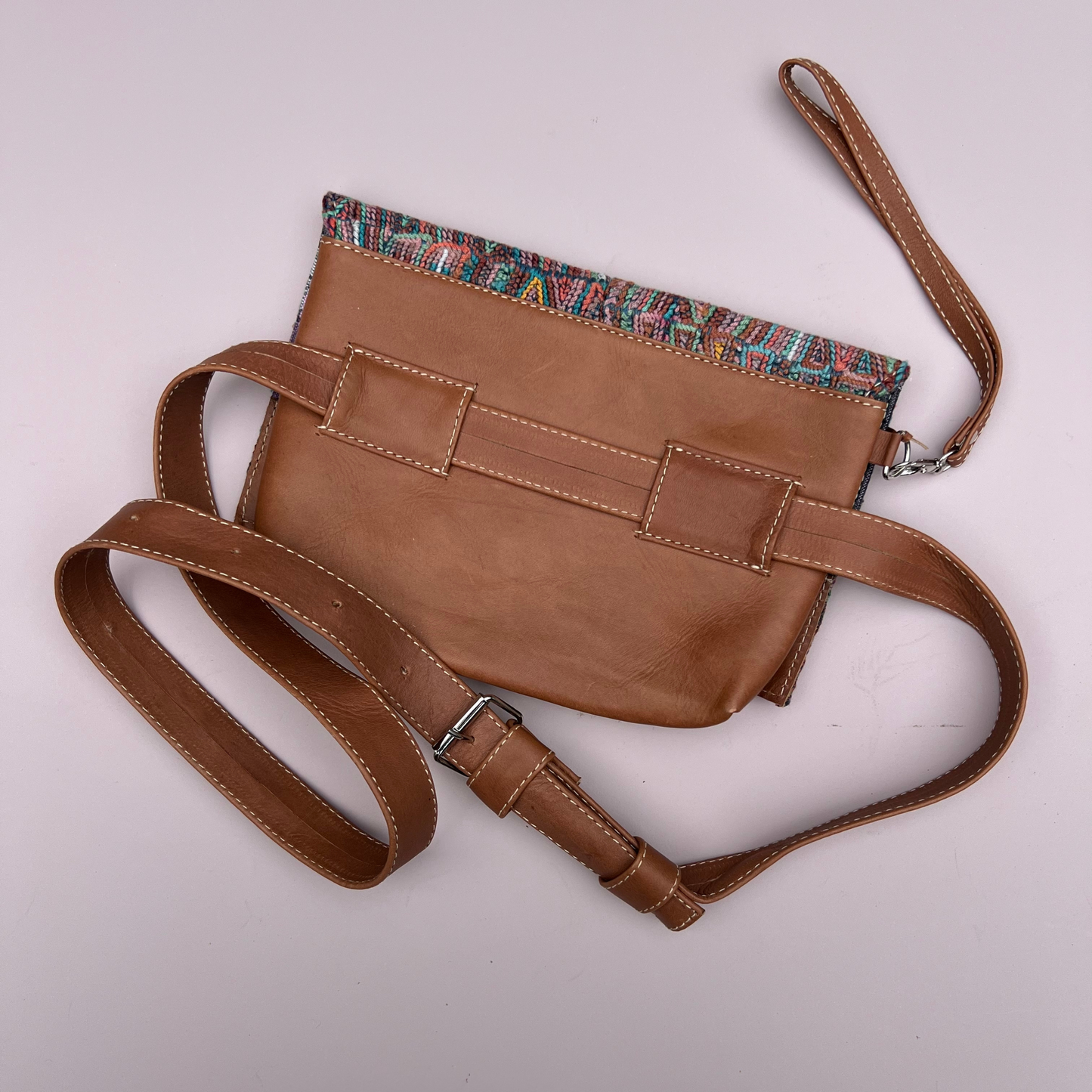 Back - Handwoven Vintage Huipil Belt Bag