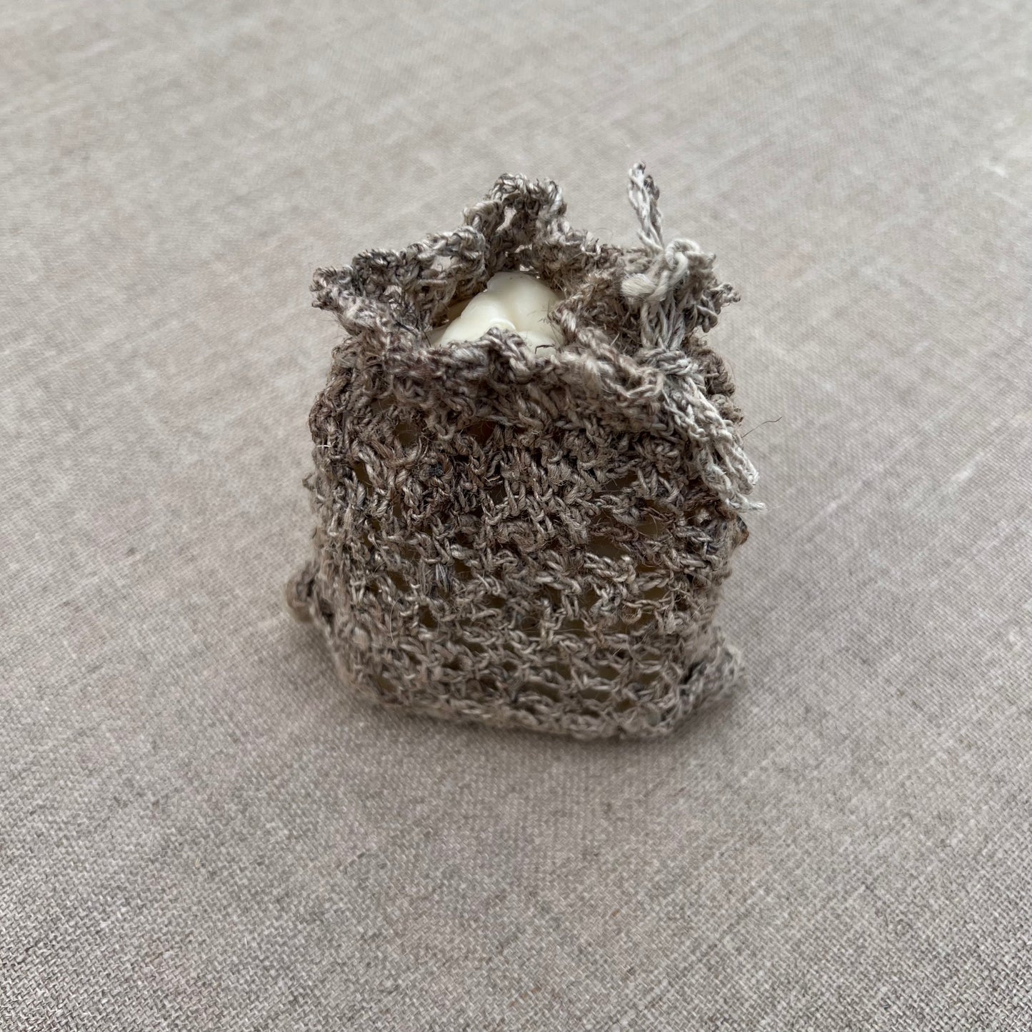 Nettle Soap Bag with Handmade Soap
