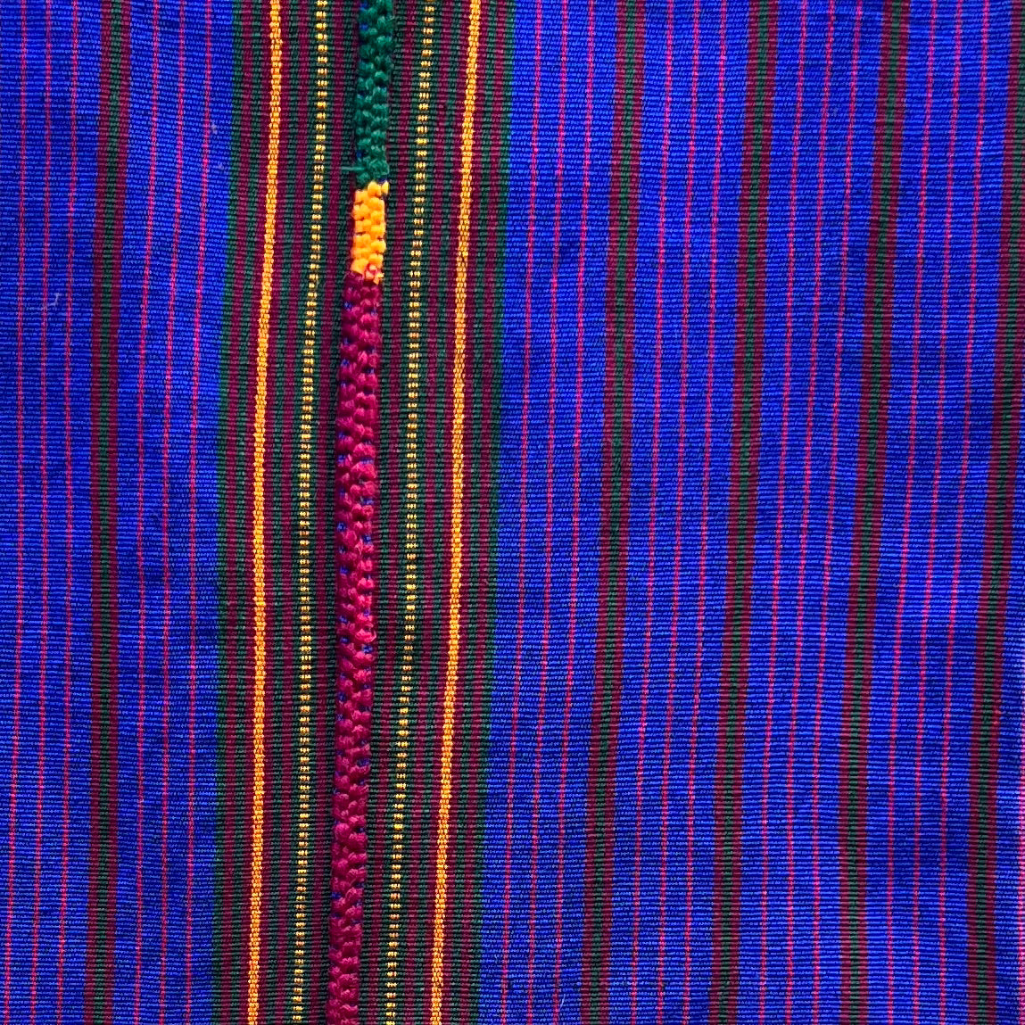 Handwoven Striped Cotton Blanket