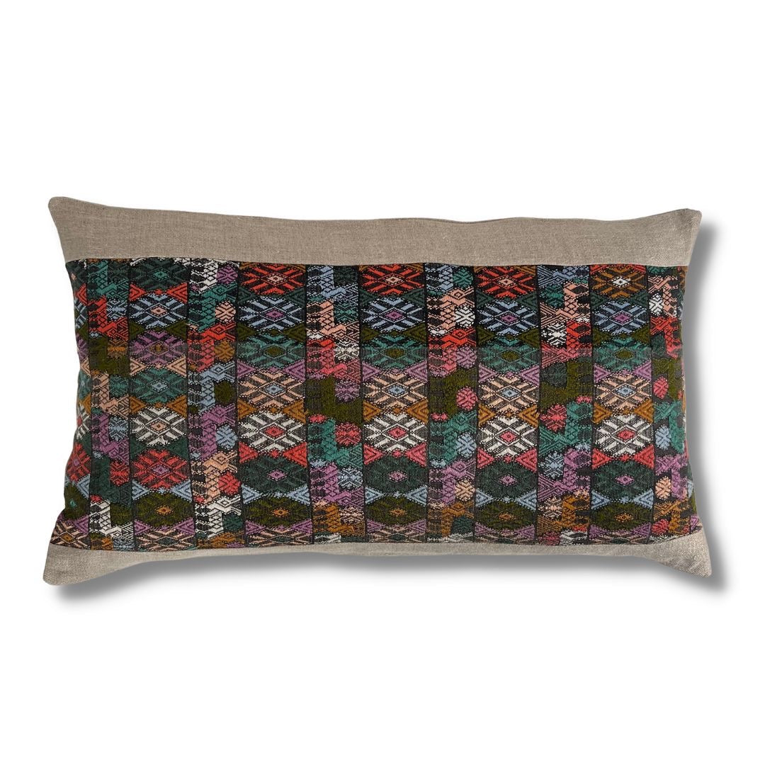 Huipil & Hemp Pillow