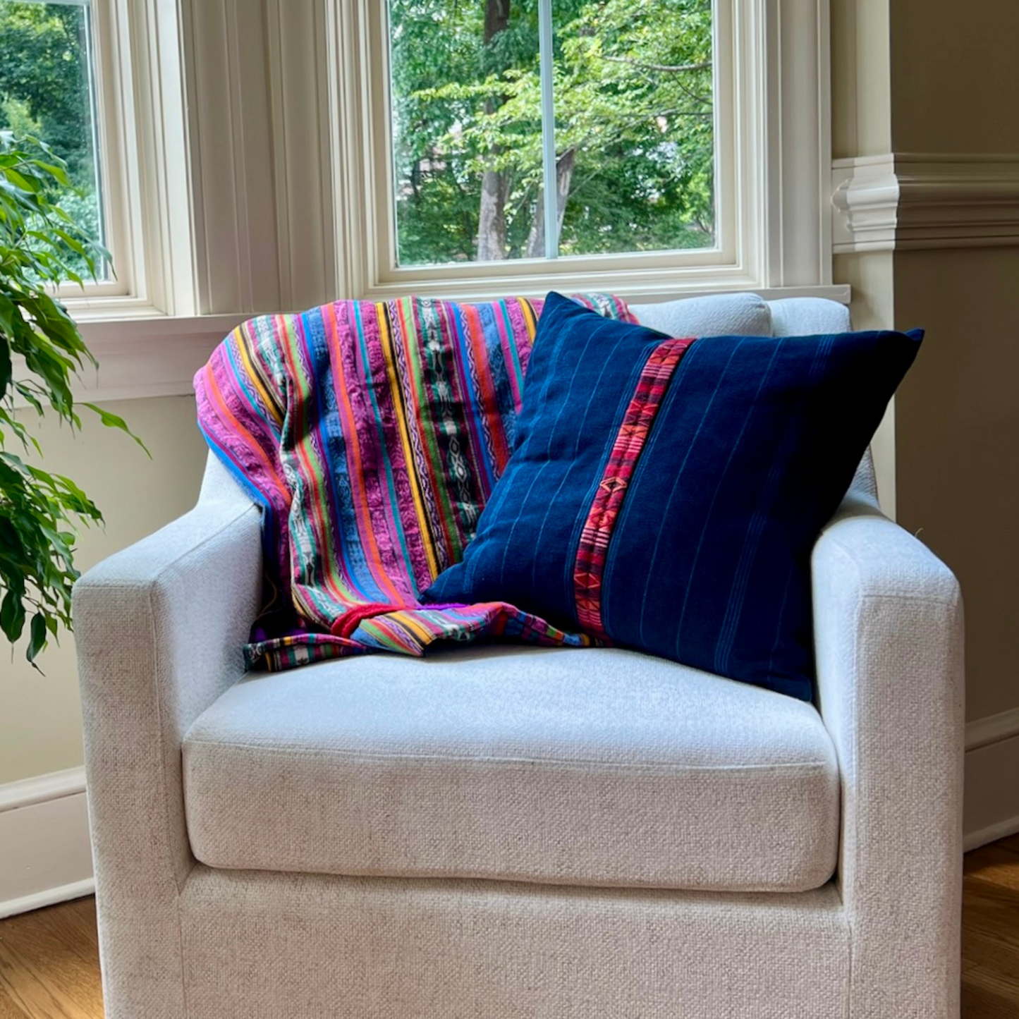 Indigo Corte Pillow