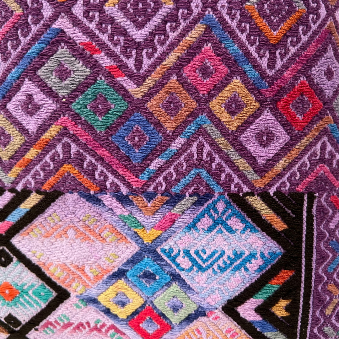 Huipil & Indigo Corte Pillow - Intertwined