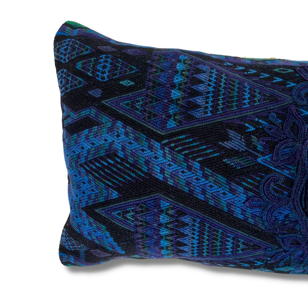 Huipil & Hemp Pilllow - Intertwined
