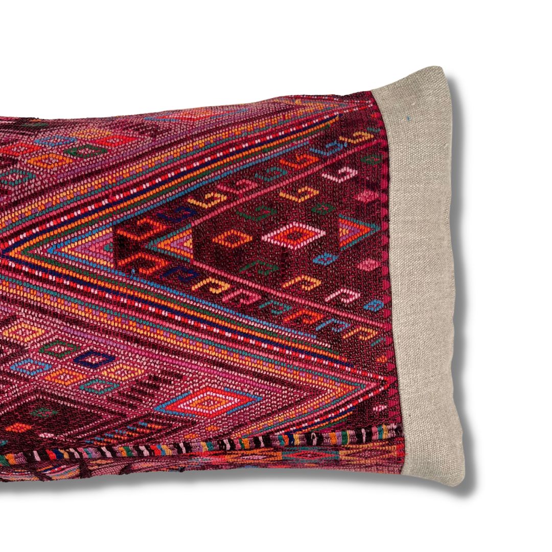 Huipil & Hemp Pilllow - Intertwined