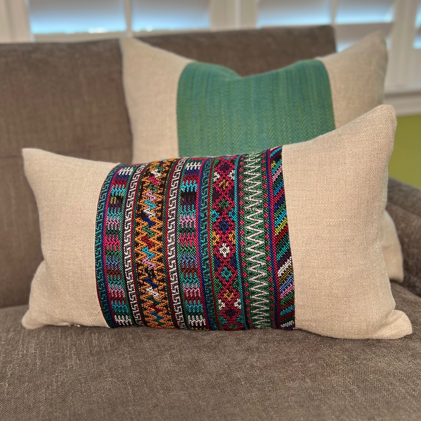 Hemp Pillow - Intertwined: Handmade for Good