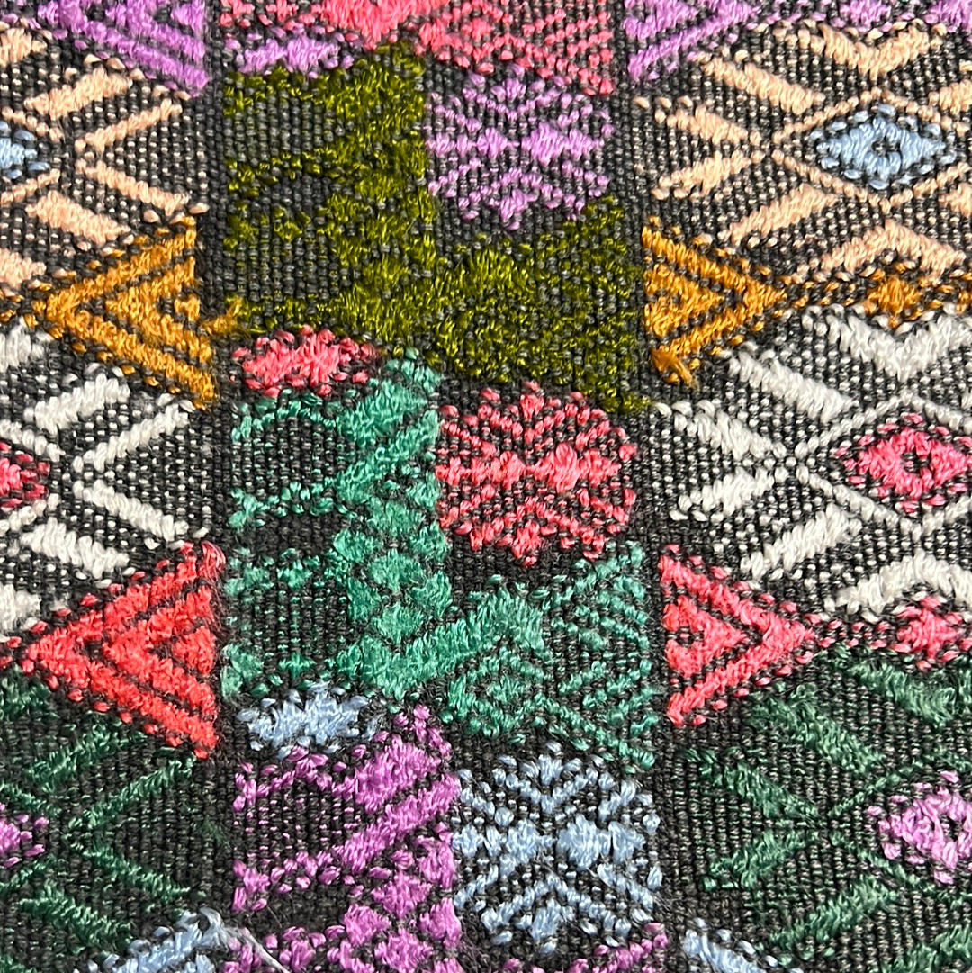 Huipil and Hemp Pillow - Intertwined: Handmade for Good
