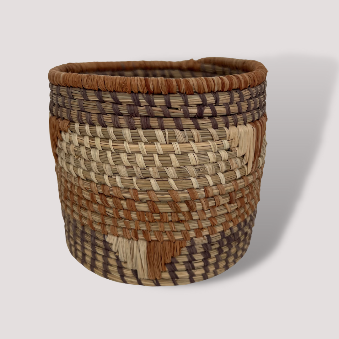 Woven Grass Basket - Intertwined