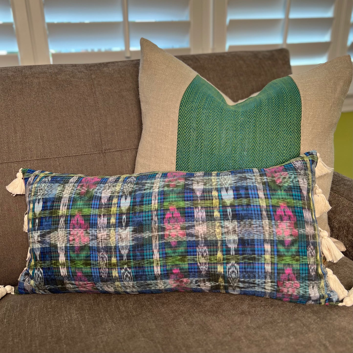 Hemp Pillow - Intertwined: Handmade for Good
