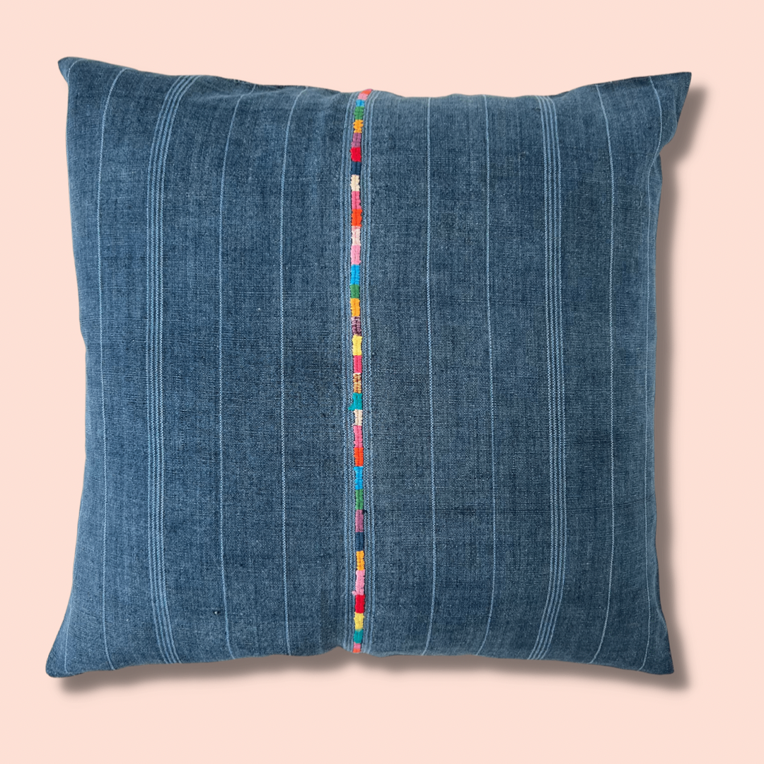Indigo Corte Pillow - Intertwined