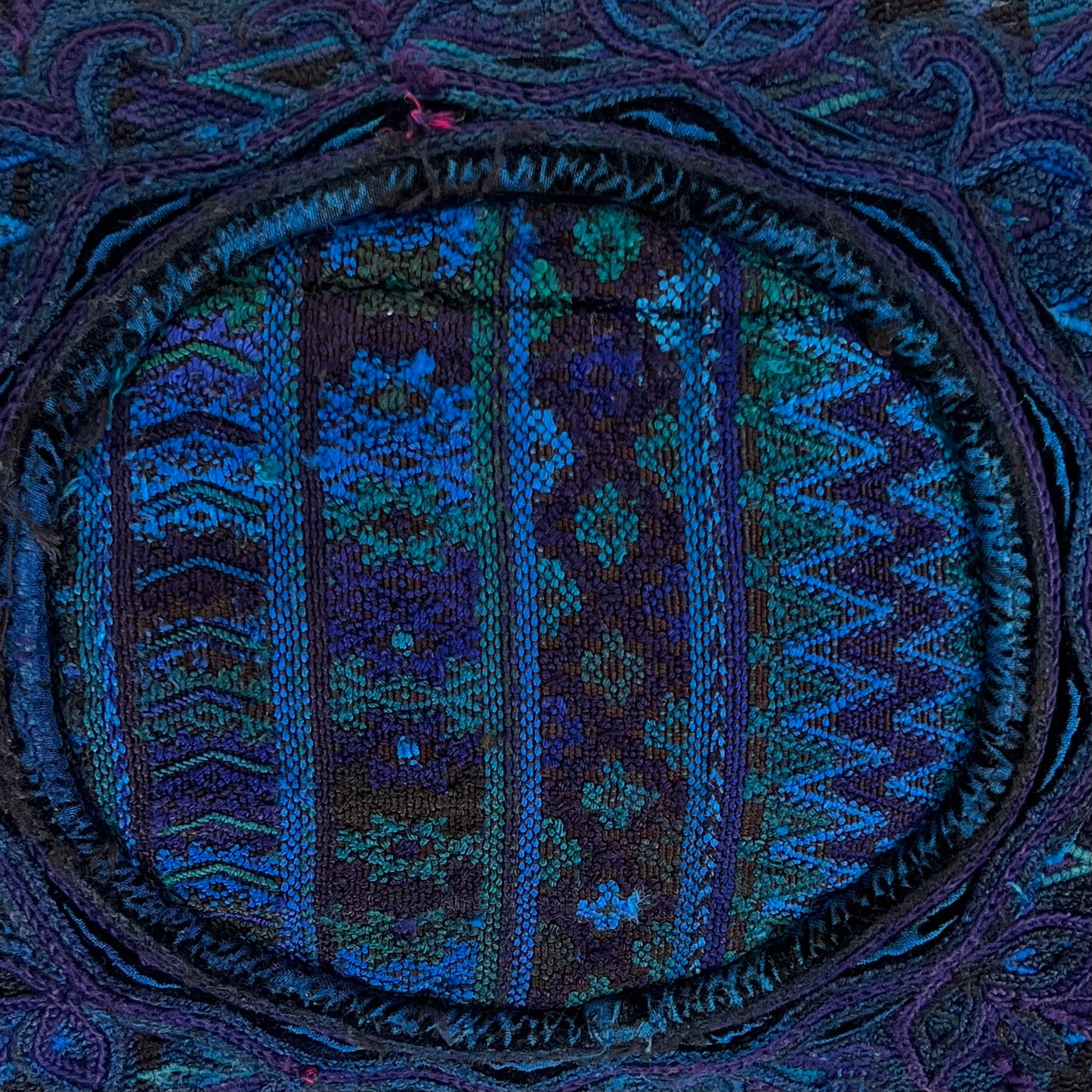 Huipil & Hemp Pilllow - Intertwined