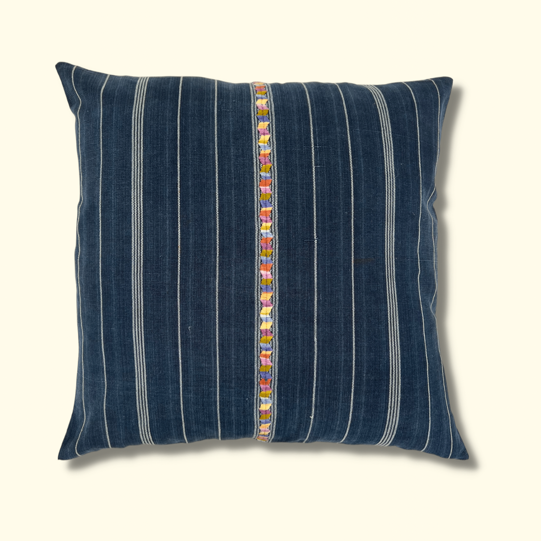 Indigo Corte Pillow - Intertwined