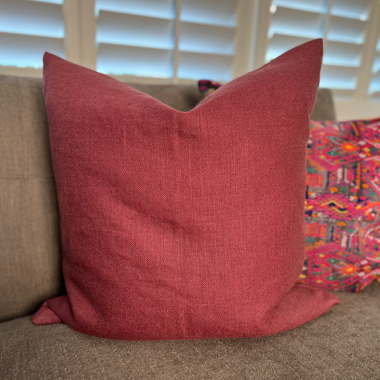 Linen Pillow - Intertwined