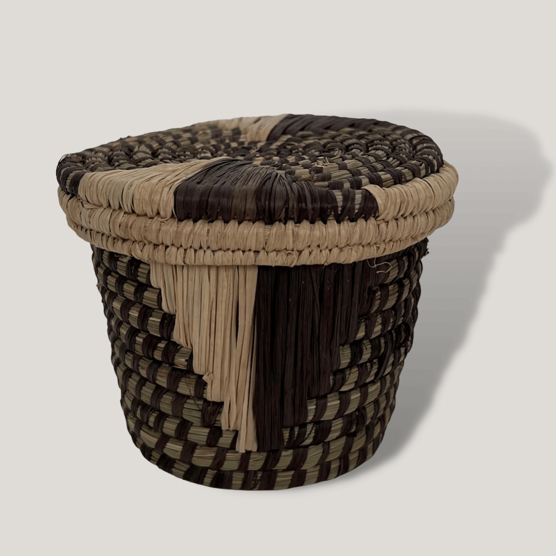 Handmade Woven Grass Basket Intertwined Handmade for Good