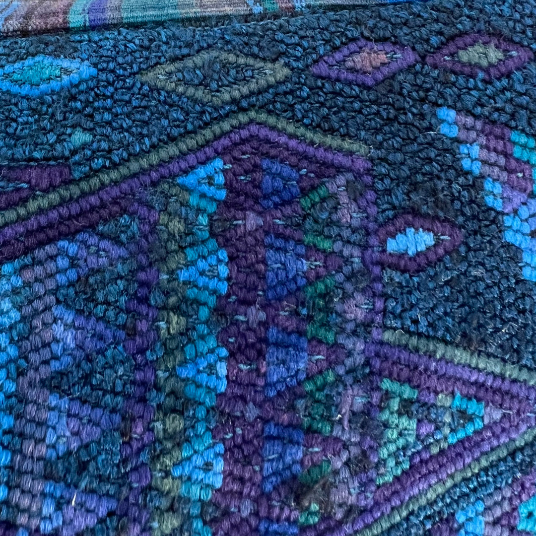 Huipil & Hemp Pillow - Intertwined