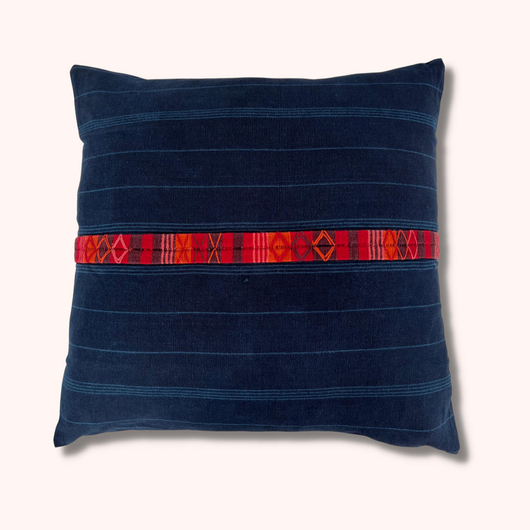 Indigo Corte Pillow