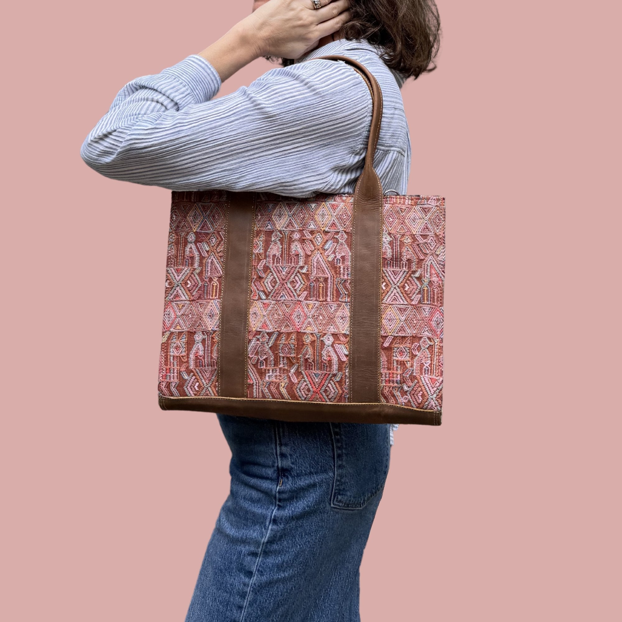 From a Maya Woman’s Back to Yours: How Our Huipil Bags Are Made