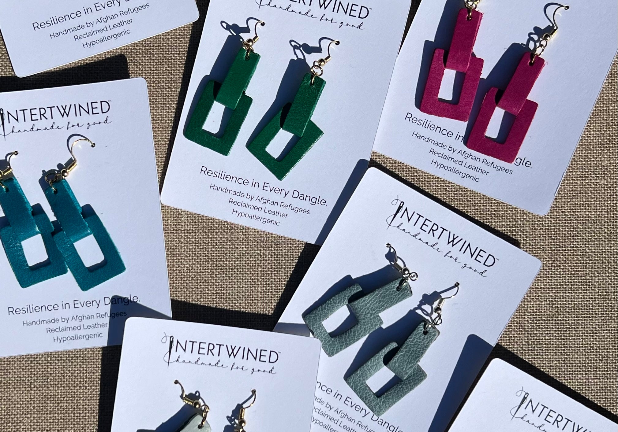 Leather Earrings - Resilience in Every Dangle