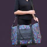 Huipil Mini-Weekender - Handwoven Travel Bag