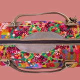 Huipil Mini-Weekender - Handwoven Travel Bag