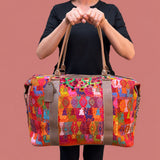 Huipil Mini-Weekender - Handwoven Travel Bag