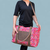 Huipil Mini-Weekender - Handwoven Travel Bag
