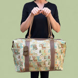 Huipil Mini-Weekender - Handwoven Travel Bag