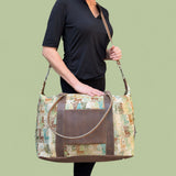 Huipil Mini-Weekender - Handwoven Travel Bag